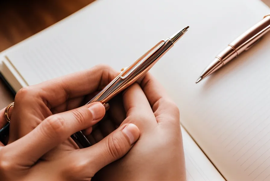 Hand schreibt ehrliche Antworten ins MPU-Masterplan Workbook während der Alkohol-MPU-Vorbereitung